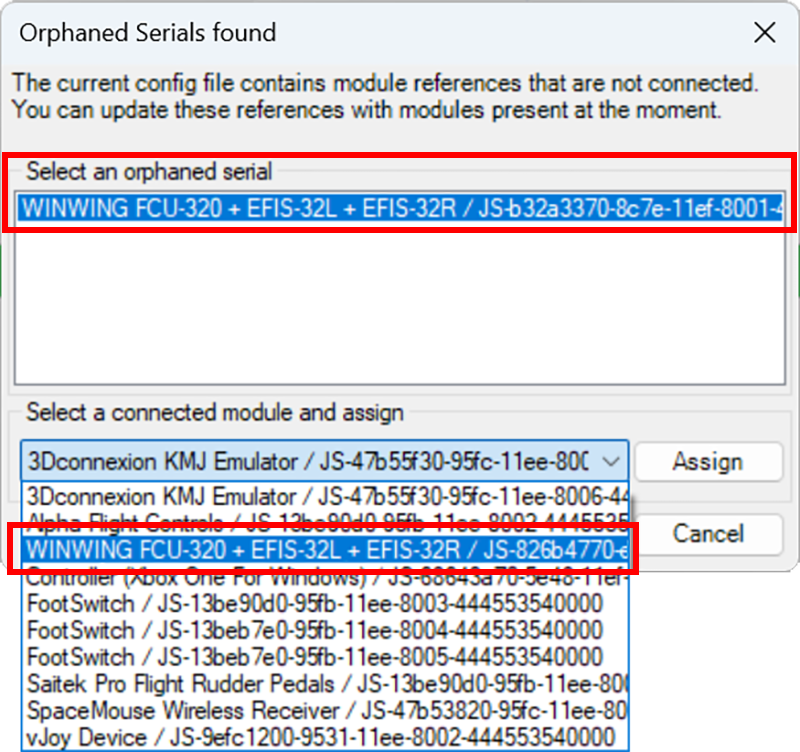 Using WINWING devices with MobiFlight –MobiFlight documentation